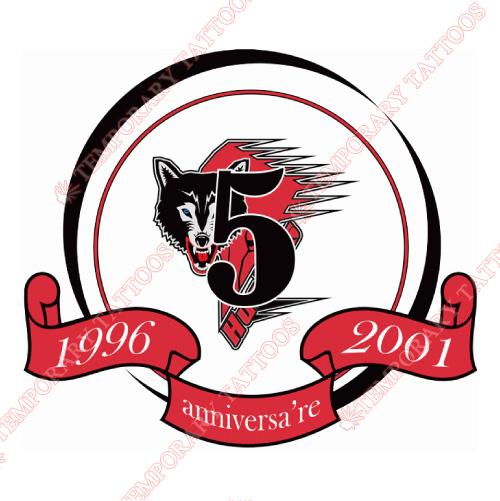 Rouyn-Noranda Huskies Customize Temporary Tattoos Stickers NO.7458